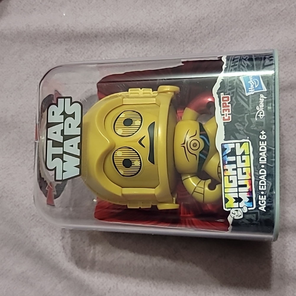 Mighty Muggs ~ STAR WARS ~  C-3PO Figure #16 by Hasbro
